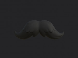 mustache 15 Modelo 3D
