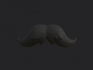 mustache 15 3D Model