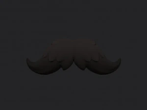 mustache 15 3D Model