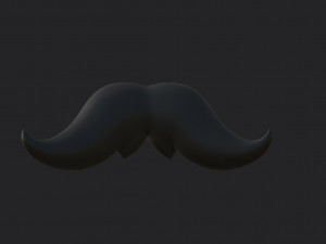 mustache 15 Modelo 3D