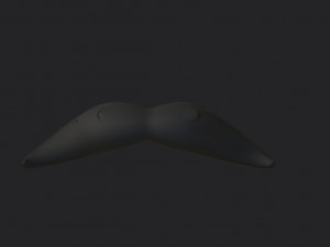 mustache 15 Modelo 3D