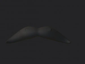 mustache 15 3D Model