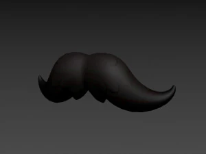 mustache 15 3D Model