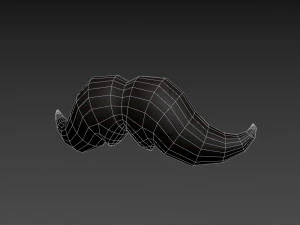 mustache 15 3D Model