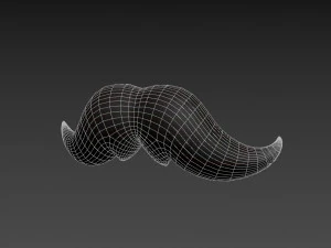 mustache 15 3D Model