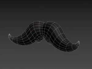 mustache 15 3D Model