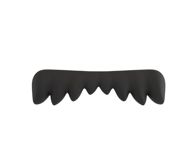 mustache 16 Modèle 3D .c4d .max .obj .3ds .fbx .stl .blend 