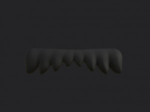mustache 16 Modèle 3D