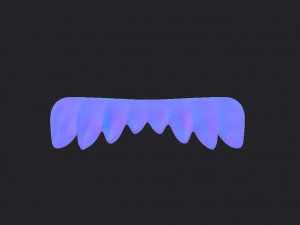 mustache 16 Modèle 3D