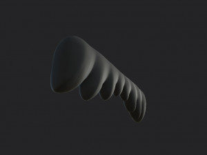 mustache 16 Modèle 3D