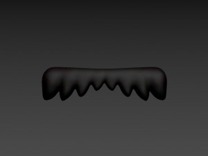 mustache 16 Modèle 3D