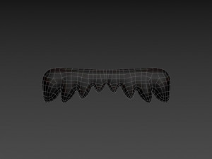 mustache 16 Modèle 3D
