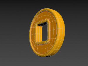 chinese coin Model 3D