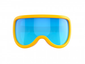 ski goggles 3D-Modell