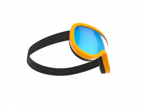 ski goggles 3D-Modell
