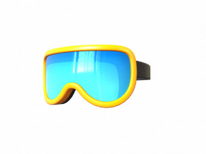 ski goggles 3D-Modell
