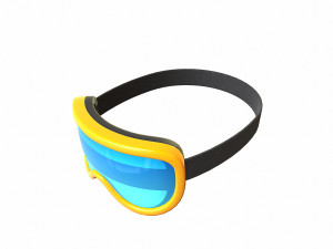 ski goggles 3D-Modell