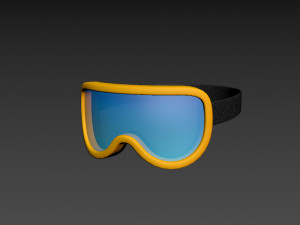 ski goggles 3D-Modell