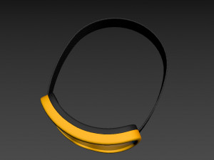 ski goggles 3D-Modell