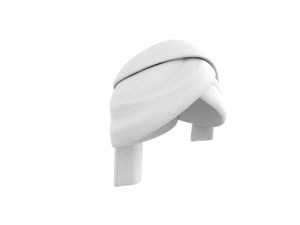 towel hat Modèle 3D