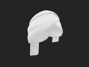 towel hat Modèle 3D