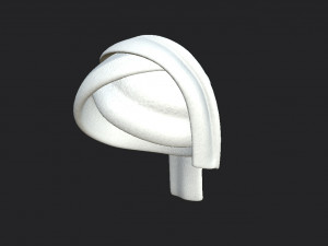 towel hat Modèle 3D