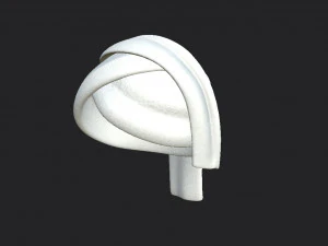 towel hat 3D Model