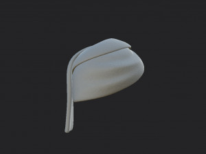 towel hat Modèle 3D