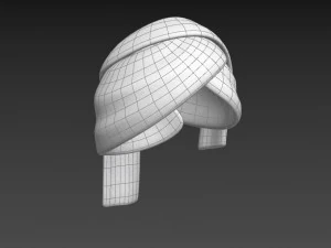 towel hat 3D Model