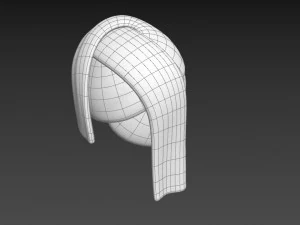 towel hat 3D Model