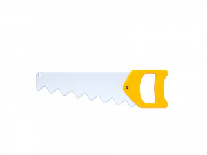 sierra de mano Modelo 3D