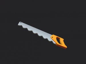 sierra de mano Modelo 3D