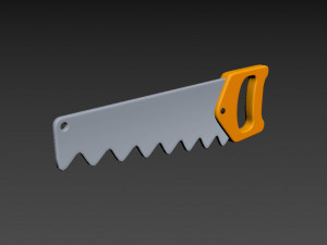 hand saw Modelo 3D