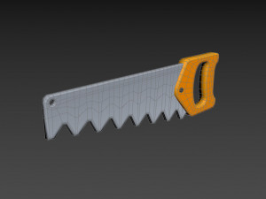 hand saw Modelo 3D