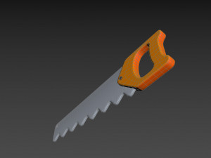 hand saw Modelo 3D