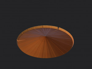 chinese conical hat 3D Model