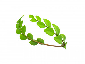 laurel wreath Modelo 3D