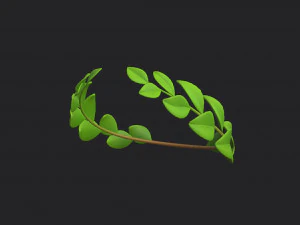 coroa de louros Modelo 3D