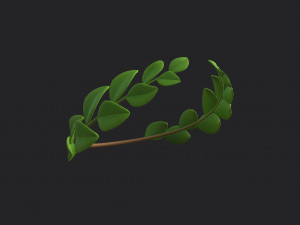 laurel wreath 3D 모델