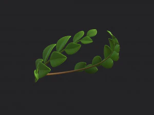 coroa de louros Modelo 3D