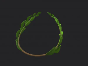coroa de louros Modelo 3D