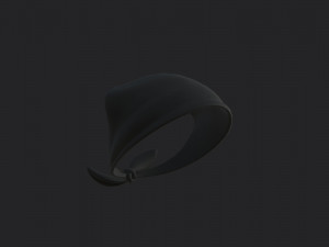 black bandana 3D Model