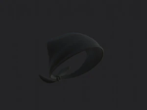 black bandana 3D Model