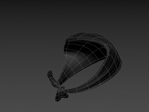 black bandana 3D Model