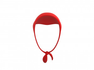 bandanna headdress 3D 모델
