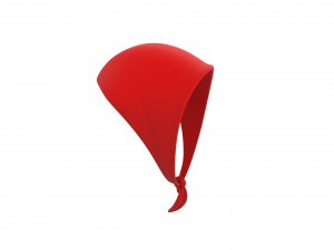 bandanna headdress 3D 모델