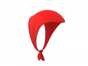 bandanna headdress 3D 모델