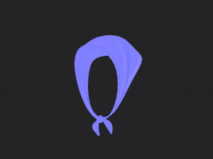 bandanna headdress 3D 모델