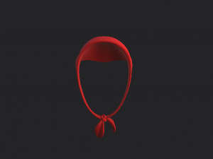 bandanna headdress 3D 모델