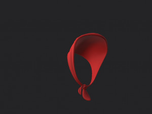 bandanna headdress 3D 모델